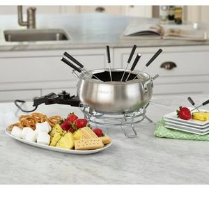 Cuisinart CFO-3SS Fondue Pot - 1000W - 3.2 qt - Br